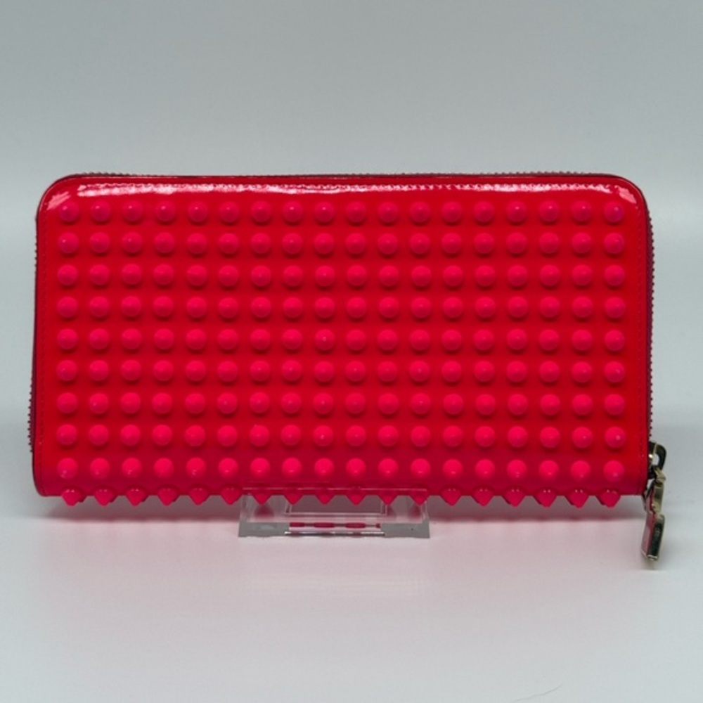 Christian Louboutin Panettone Studded Zip Wallet